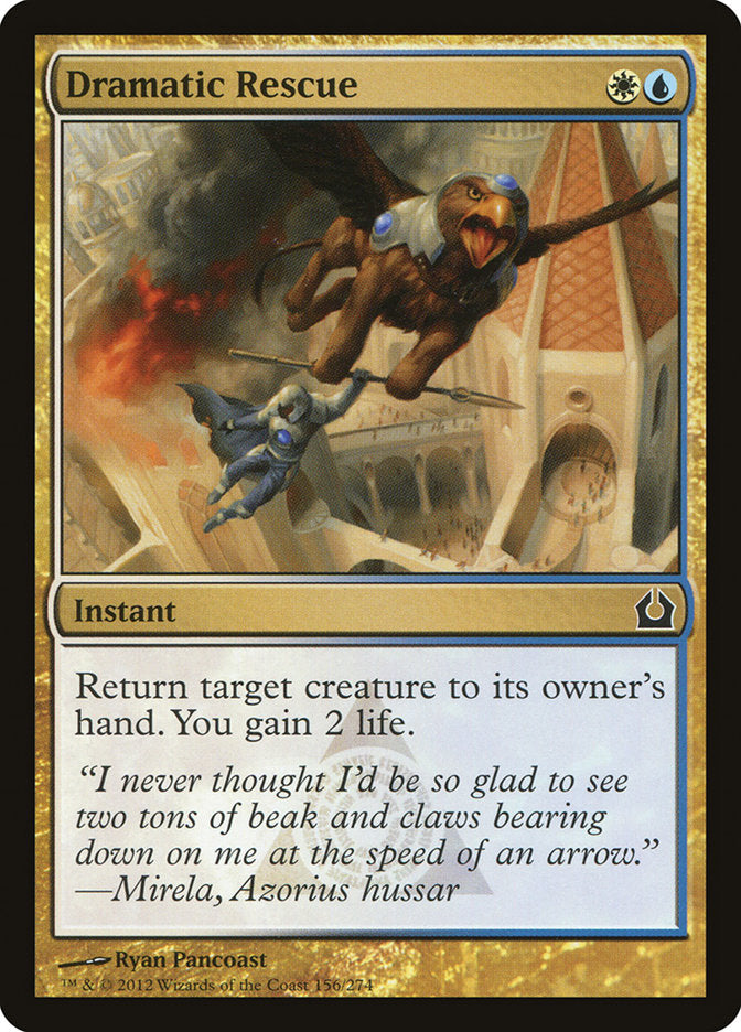 Dramatic Rescue 156 (Return to Ravnica)  - Foil | Good Games Adelaide SA