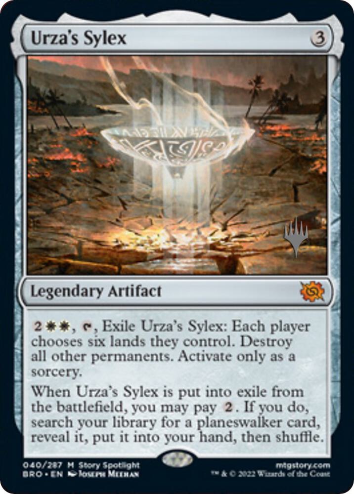 Urzas Sylex 40 (Promo Pack: The Brothers' War)  - Foil | Good Games Adelaide SA