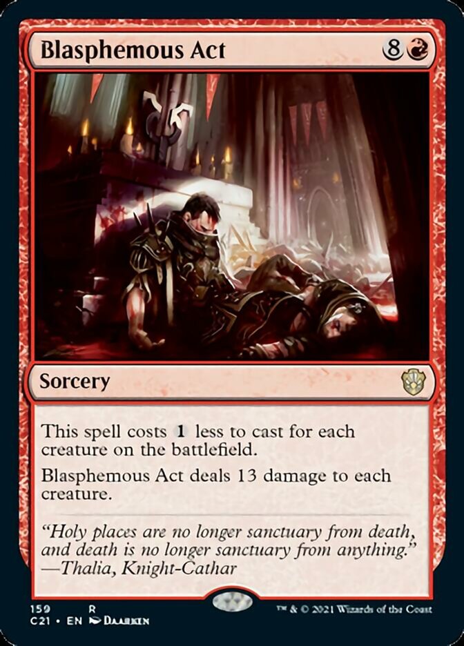 Blasphemous Act [Commander 2021] | Good Games Adelaide SA