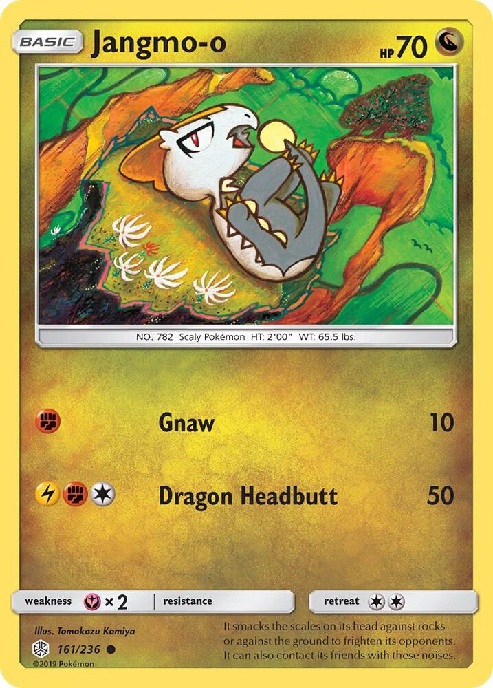 Jangmo-o 161/236 (SM - Cosmic Eclipse)  | Good Games Adelaide SA