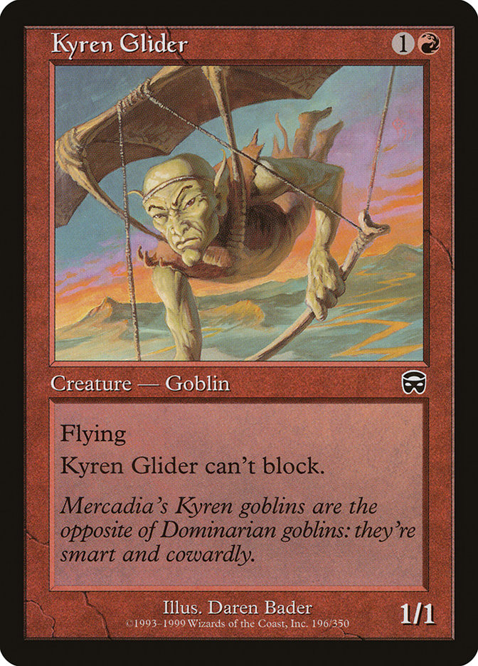 Kyren Glider 196 (Mercadian Masques)  | Good Games Adelaide SA