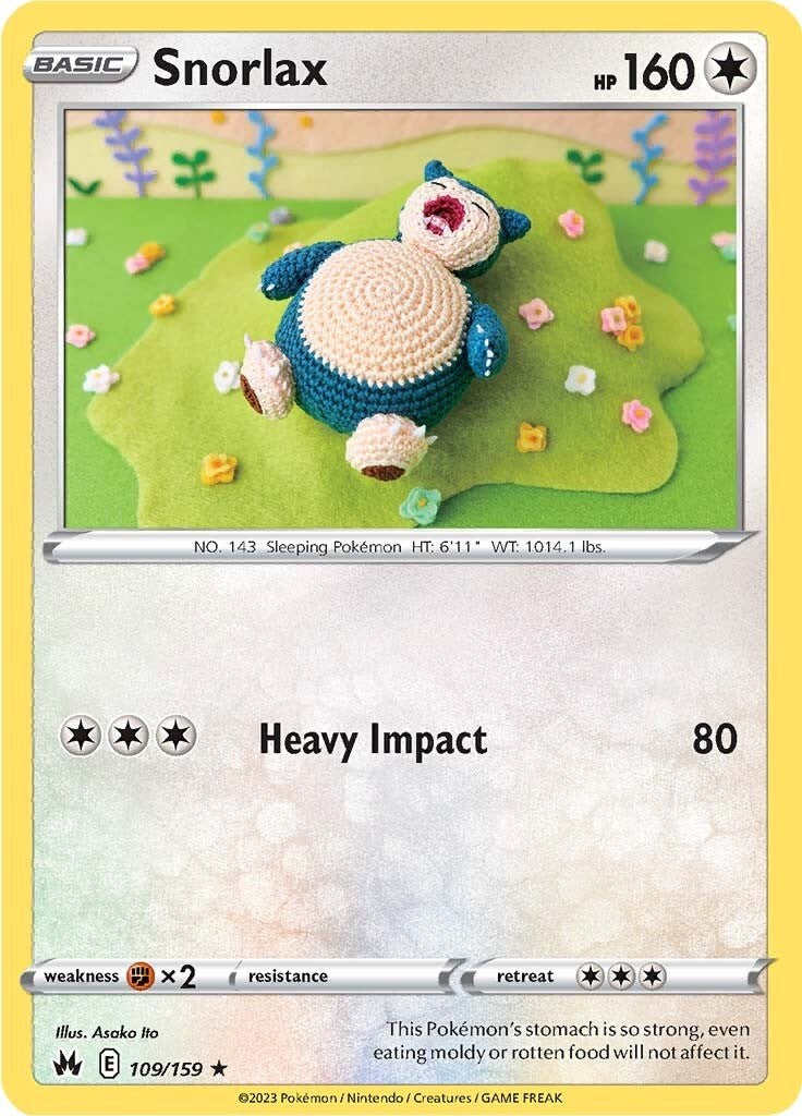 Snorlax (109/159) [Sword & Shield: Crown Zenith] | Good Games Adelaide SA