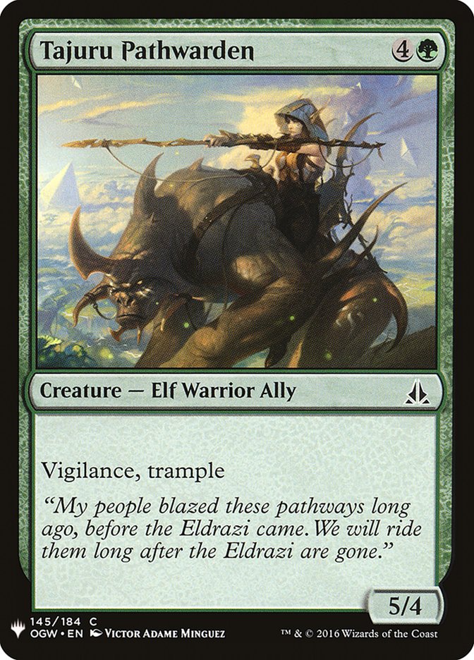 Tajuru Pathwarden [Mystery Booster] | Good Games Adelaide SA
