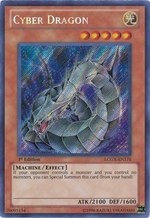 Cyber Dragon (Alternate Art) [LCGX-EN176] Secret Rare | Good Games Adelaide SA