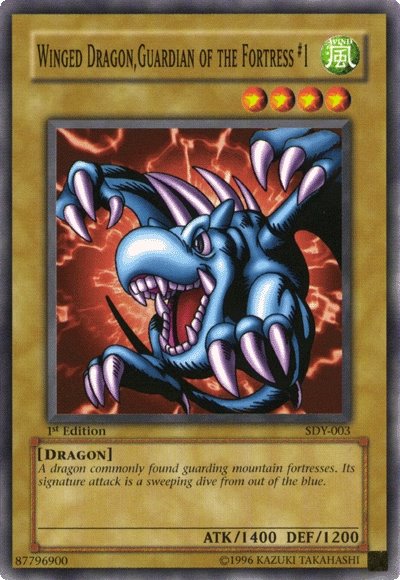 Winged Dragon, Guardian of the Fortress #1 [SDY-003] Common | Good Games Adelaide SA