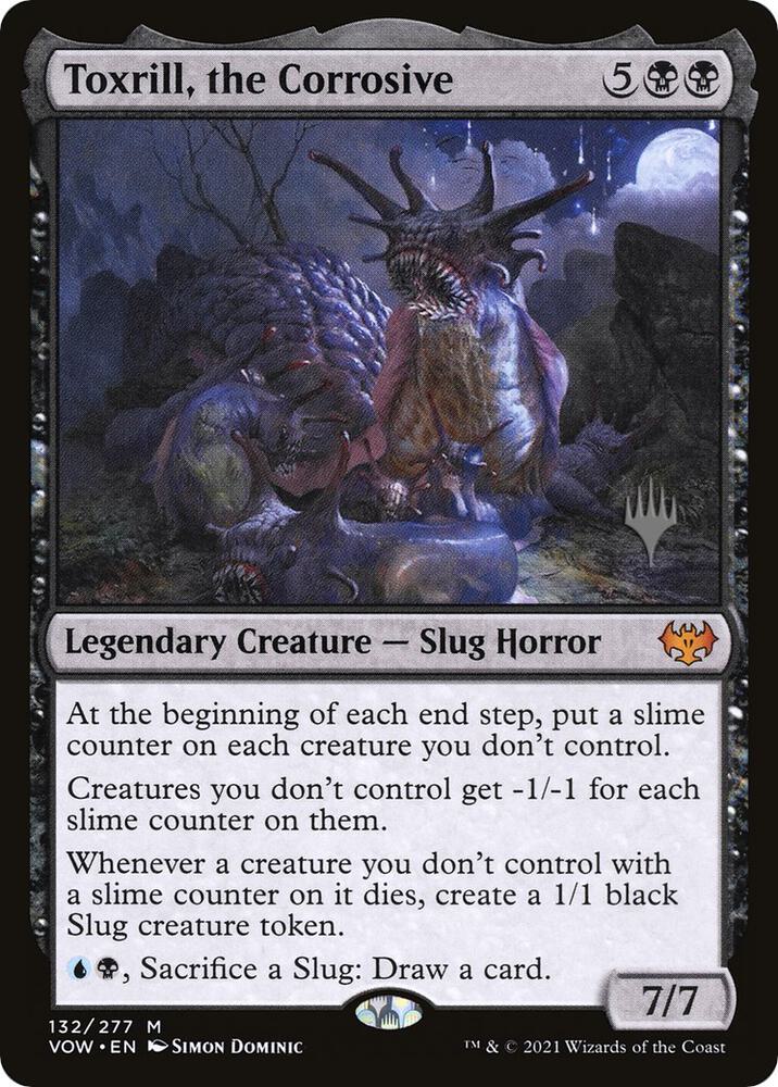 Toxrill the Corrosive 132 (Promo Pack: Dominaria United)  - Foil | Good Games Adelaide SA