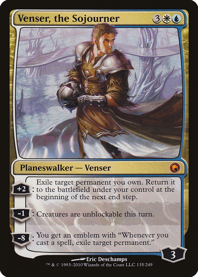 Venser, the Sojourner [Scars of Mirrodin] | Good Games Adelaide SA