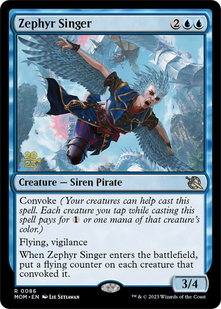 Zephyr Singer 86 (Prerelease Cards)  - Foil | Good Games Adelaide SA