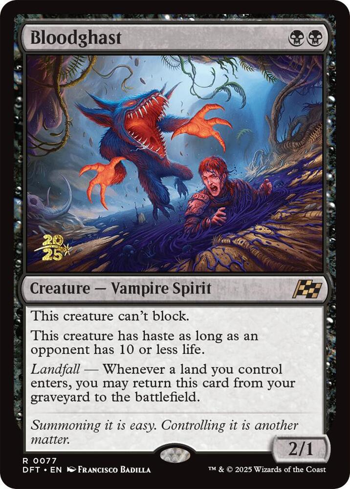 Bloodghast 77 (Prerelease Cards)  - Foil | Good Games Adelaide SA