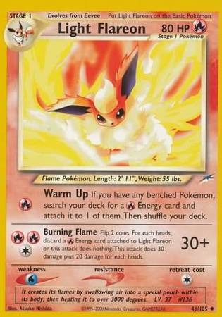 Light Flareon (46/105) [Neo Destiny Unlimited] | Good Games Adelaide SA