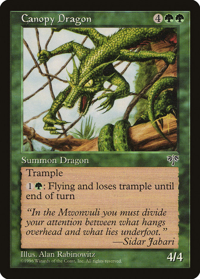 Canopy Dragon  (Mirage)  | Good Games Adelaide SA