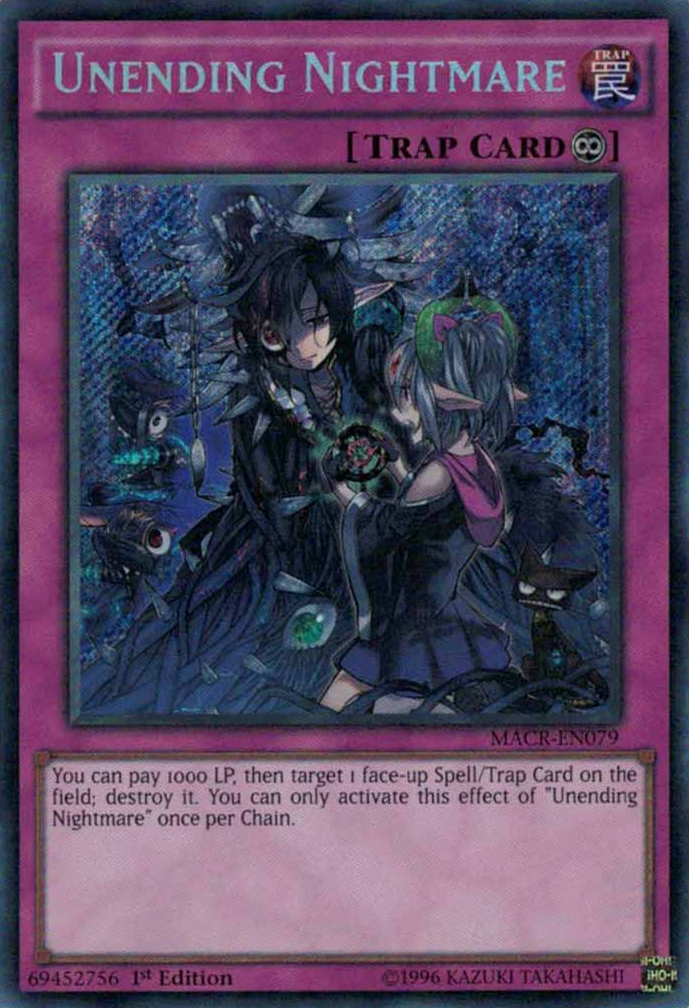 Unending Nightmare [MACR-EN079] Secret Rare | Good Games Adelaide SA