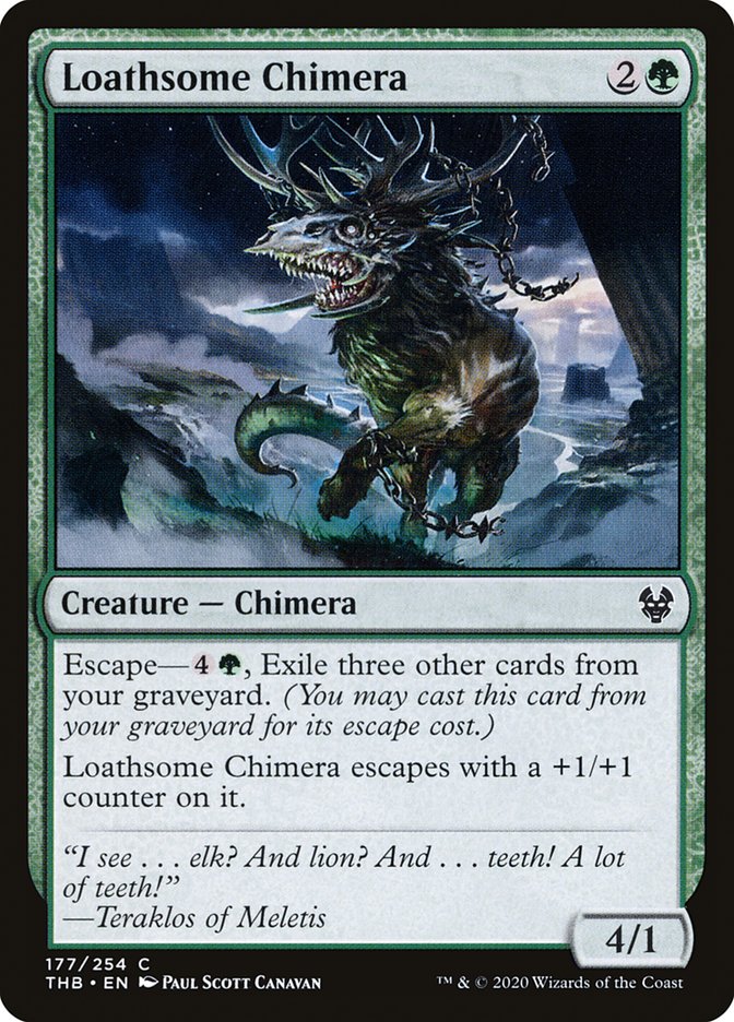 Loathsome Chimera [Theros Beyond Death] | Good Games Adelaide SA