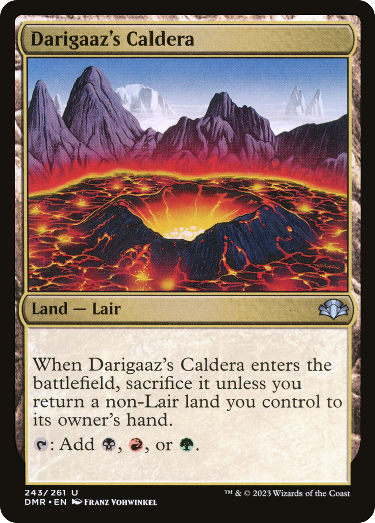 Darigaaz's Caldera [Dominaria Remastered] | Good Games Adelaide SA