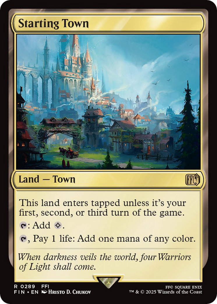 Starting Town [FINAL FANTASY] | Good Games Adelaide SA