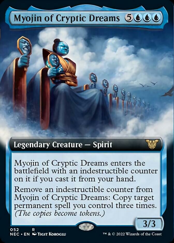 Myojin of Cryptic Dreams (Extended) [Kamigawa: Neon Dynasty Commander] | Good Games Adelaide SA