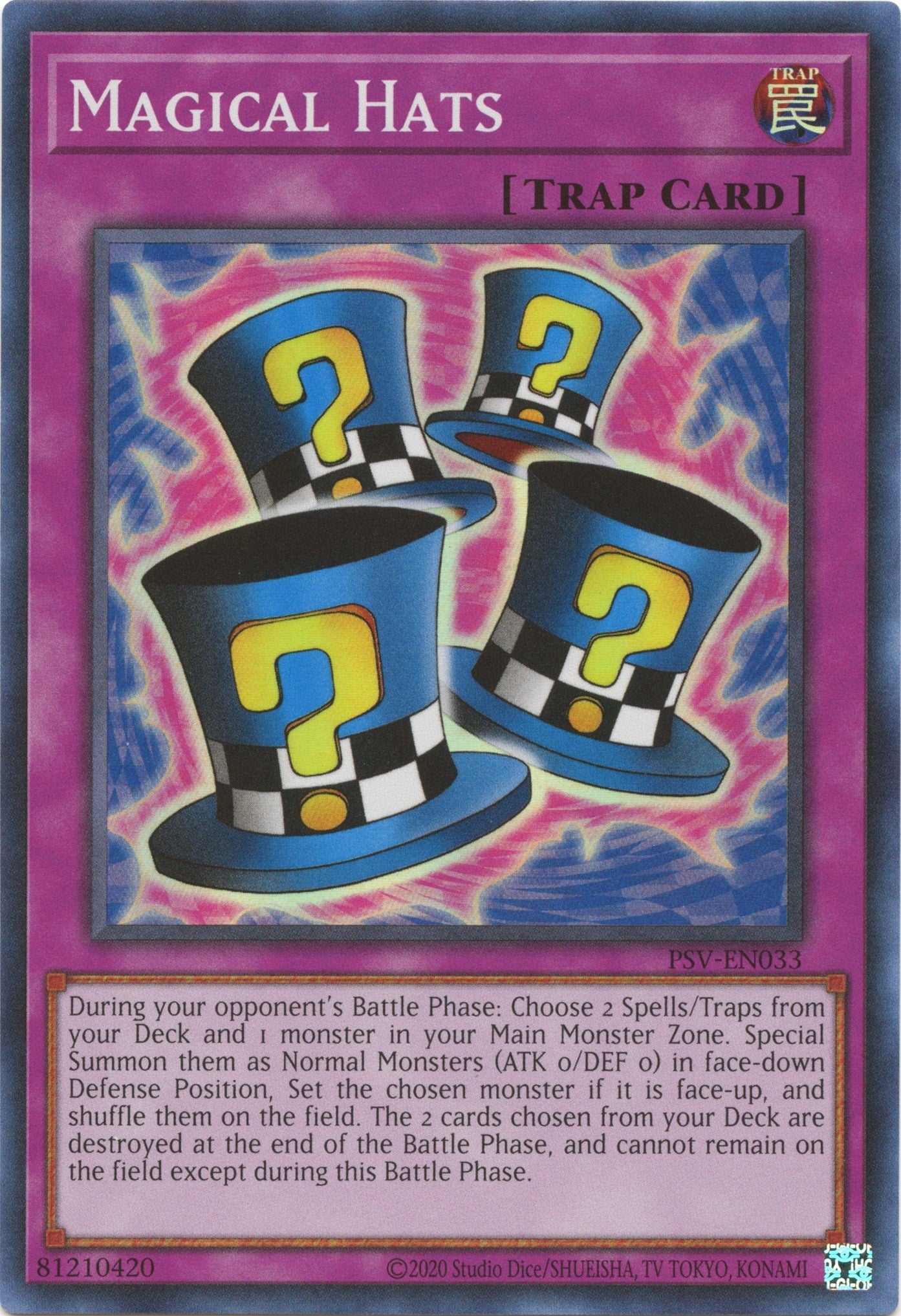 Magical Hats (25th Anniversary) [PSV-EN033] Super Rare | Good Games Adelaide SA