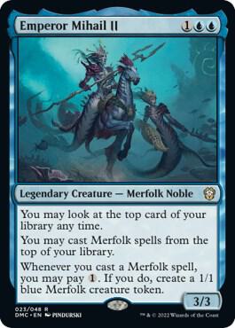 Emperor Mihail II 23 (Commander: Dominaria United)  - Foil | Good Games Adelaide SA