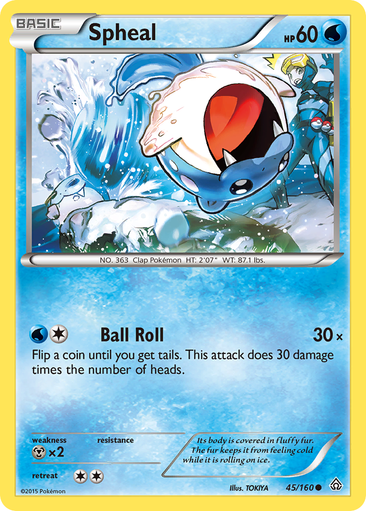 Spheal (45/160) [XY: Primal Clash] | Good Games Adelaide SA
