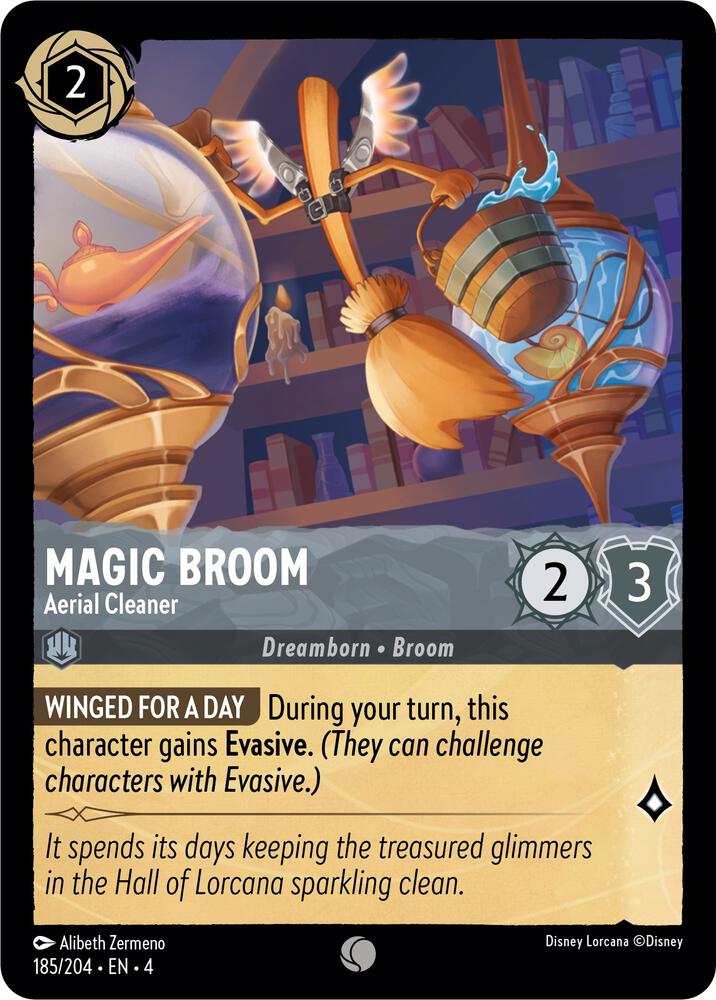 Magic Broom Aerial Cleaner 185/204 (Ursula's Return)  | Good Games Adelaide SA
