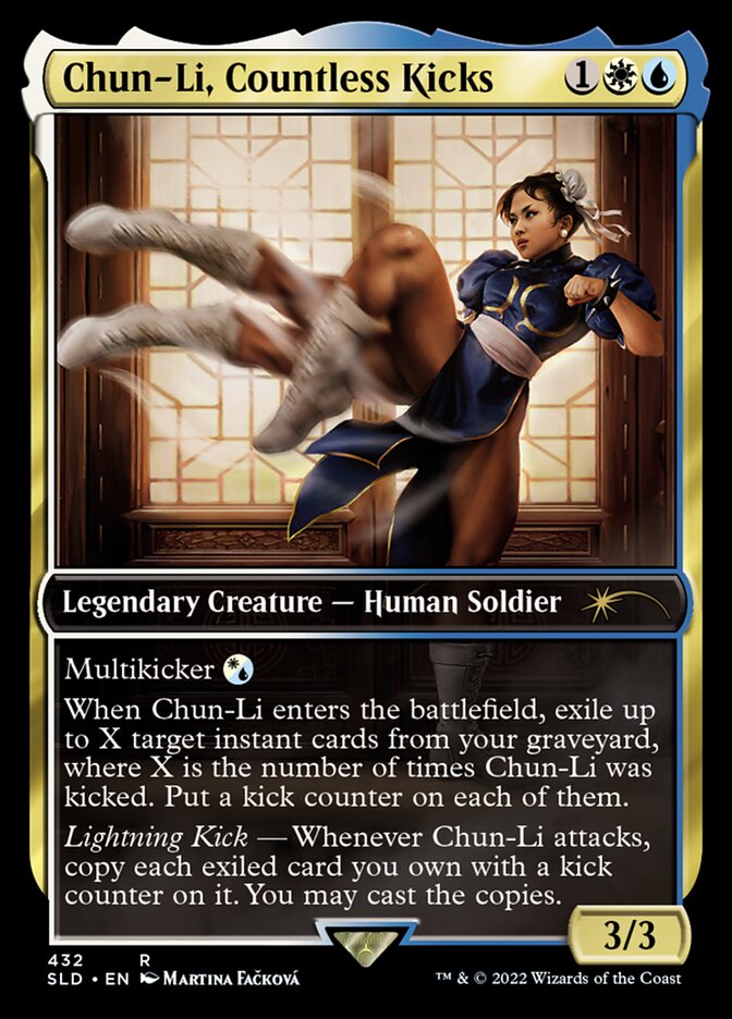Chun-Li, Countless Kicks [Secret Lair Drop Series] | Good Games Adelaide SA