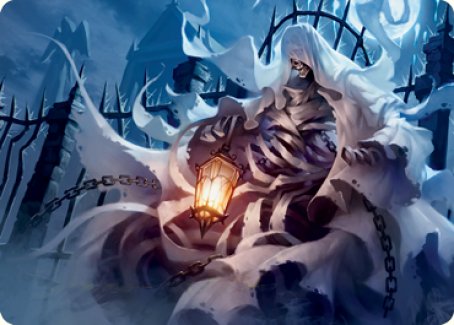 Cemetery Illuminator Art Card [Innistrad: Crimson Vow Art Series] | Good Games Adelaide SA