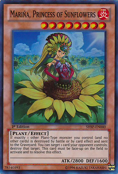 Marina, Princess of Sunflowers [SHSP-EN040] Super Rare | Good Games Adelaide SA