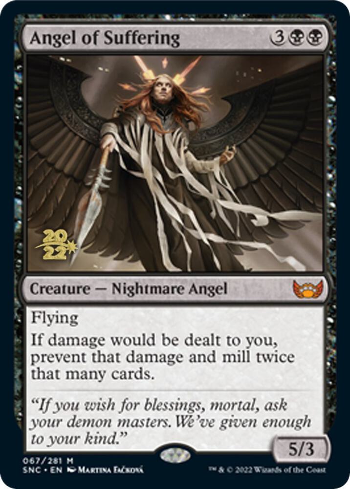 Angel of Suffering 67 (Prerelease Cards)  - PreRelease Foil | Good Games Adelaide SA
