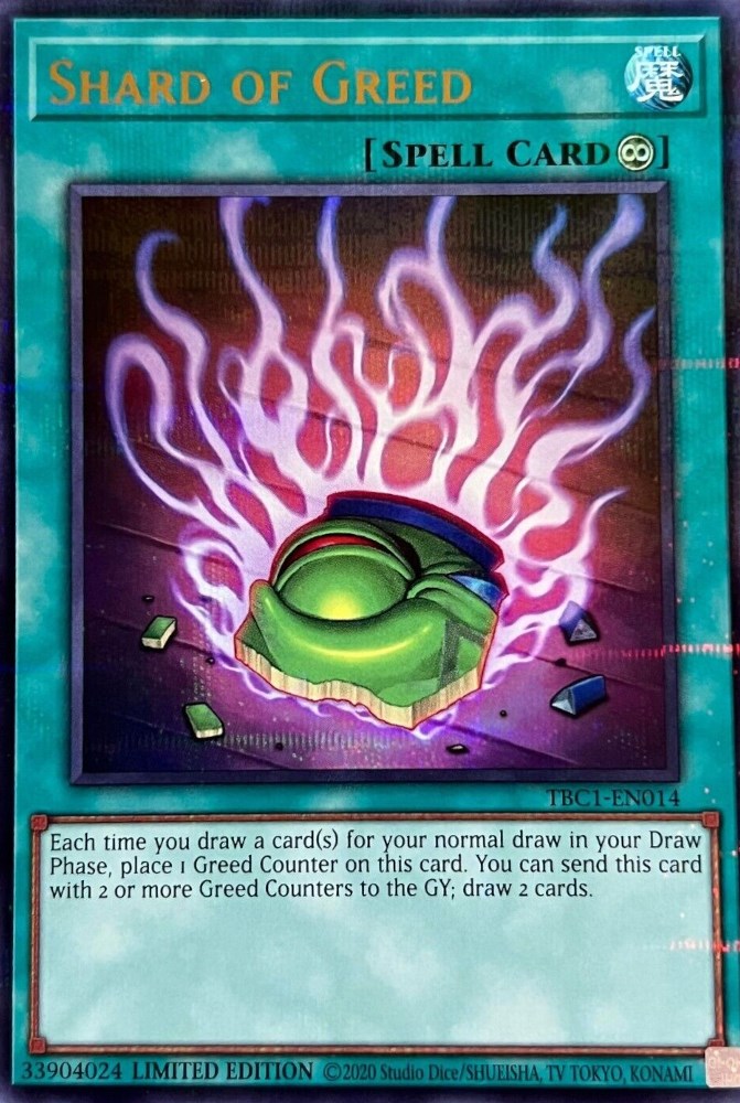 Shard of Greed [TBC1-EN014] Ultra Rare | Good Games Adelaide SA