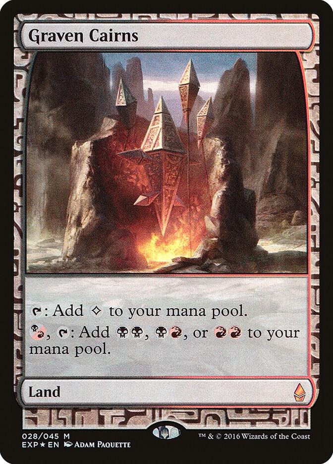 Graven Cairns 28 (Zendikar Expeditions)  - Foil | Good Games Adelaide SA