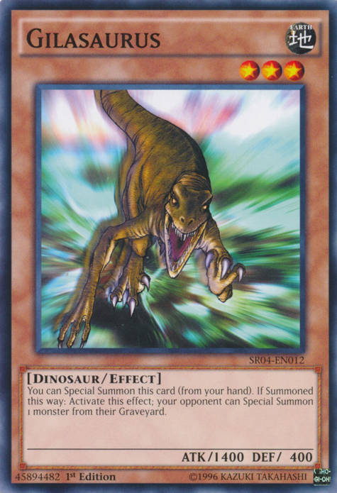 Gilasaurus [SR04-EN012] Common | Good Games Adelaide SA