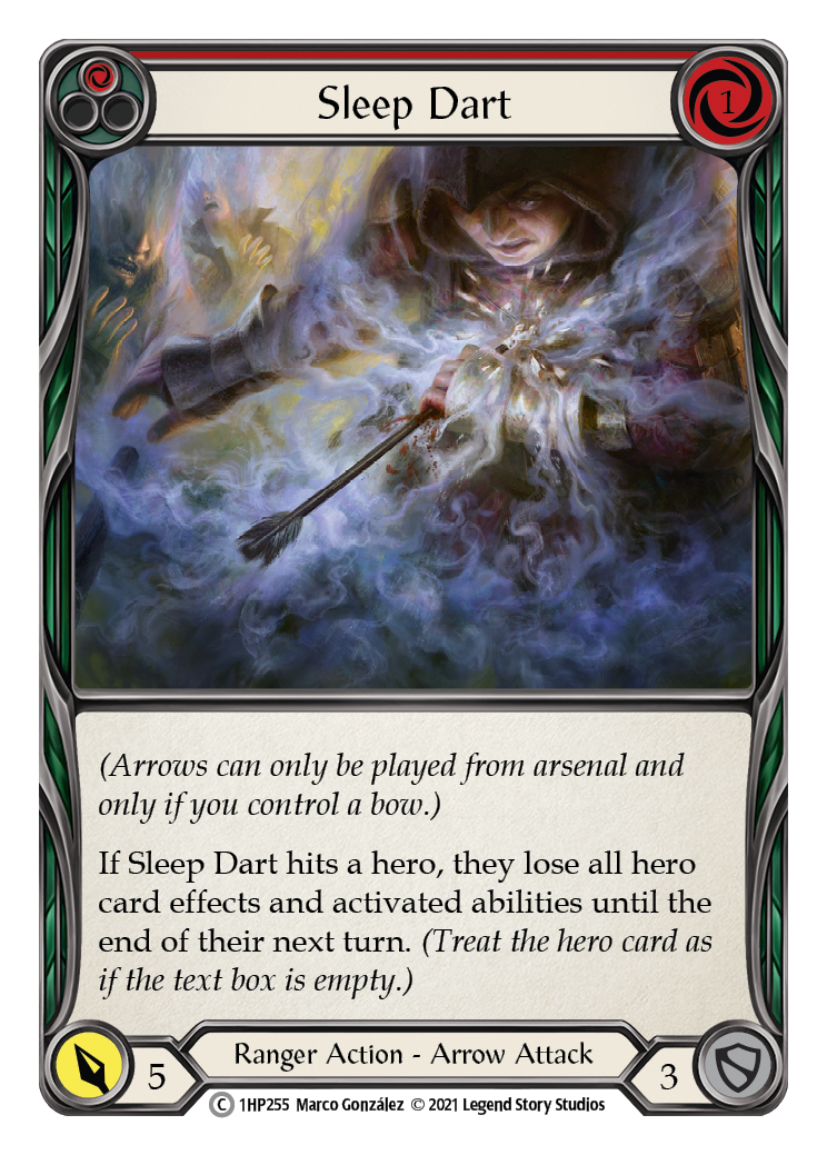 Sleep Dart (Red) [1HP255] | Good Games Adelaide SA