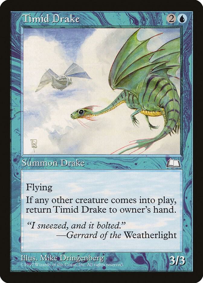 Timid Drake  (Weatherlight)  | Good Games Adelaide SA