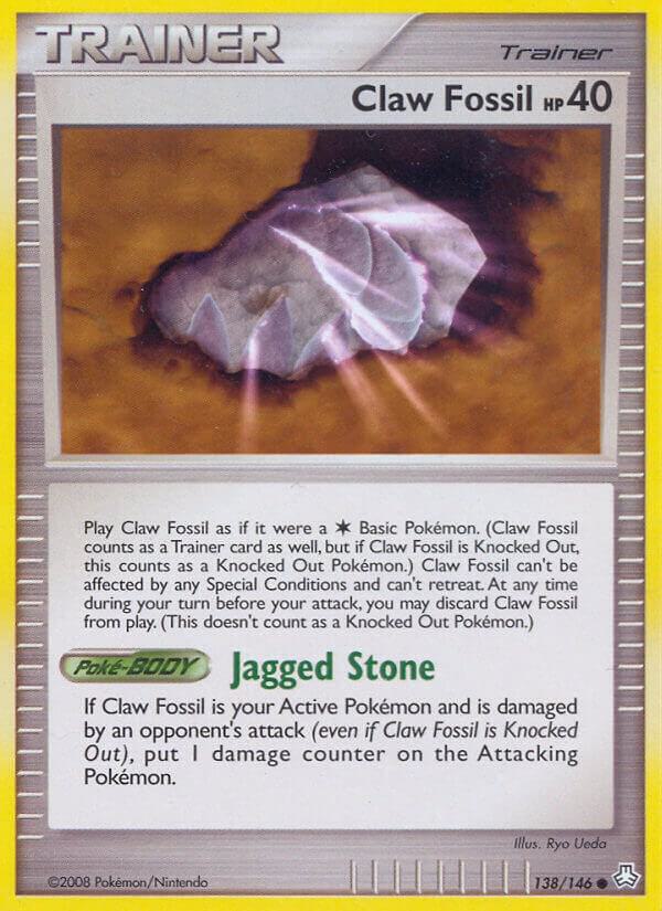 Claw Fossil 138/146 (Legends Awakened)  | Good Games Adelaide SA