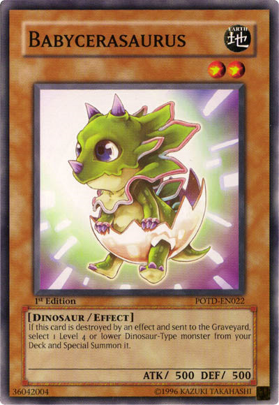 Babycerasaurus [POTD-EN022] Common | Good Games Adelaide SA