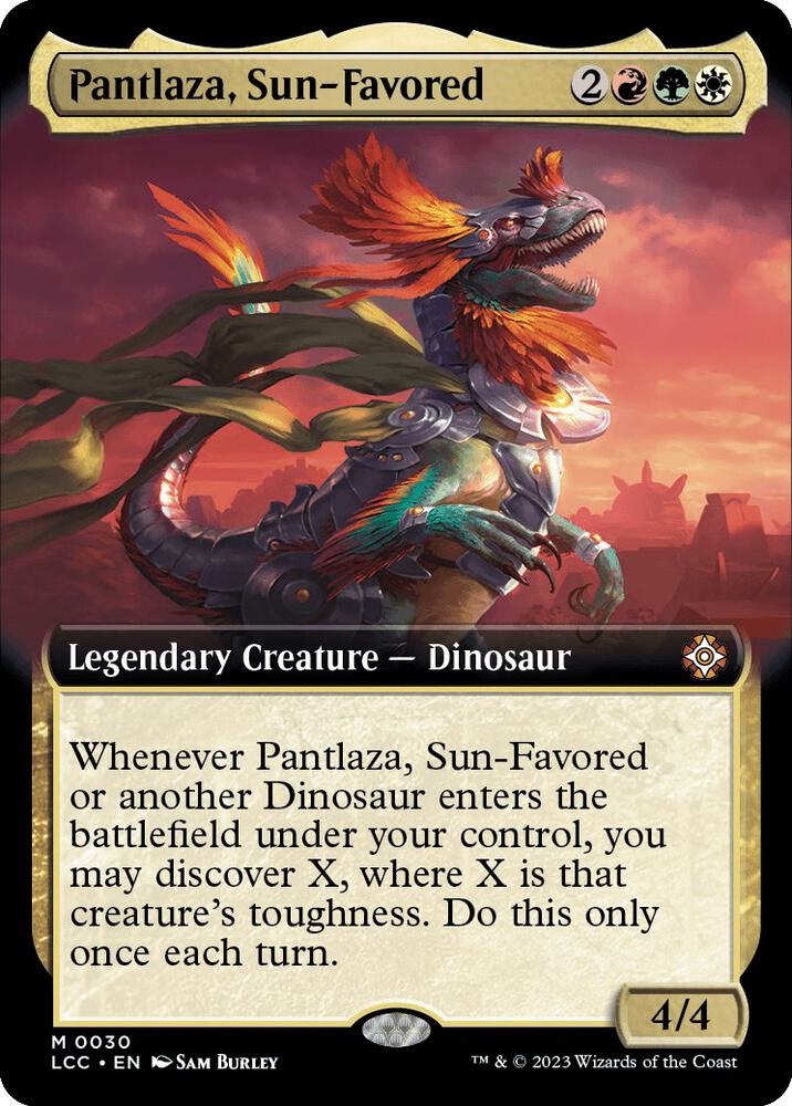 Pantlaza, Sun-Favored 30 (Commander: The Lost Caverns of Ixalan)  - Foil | Good Games Adelaide SA