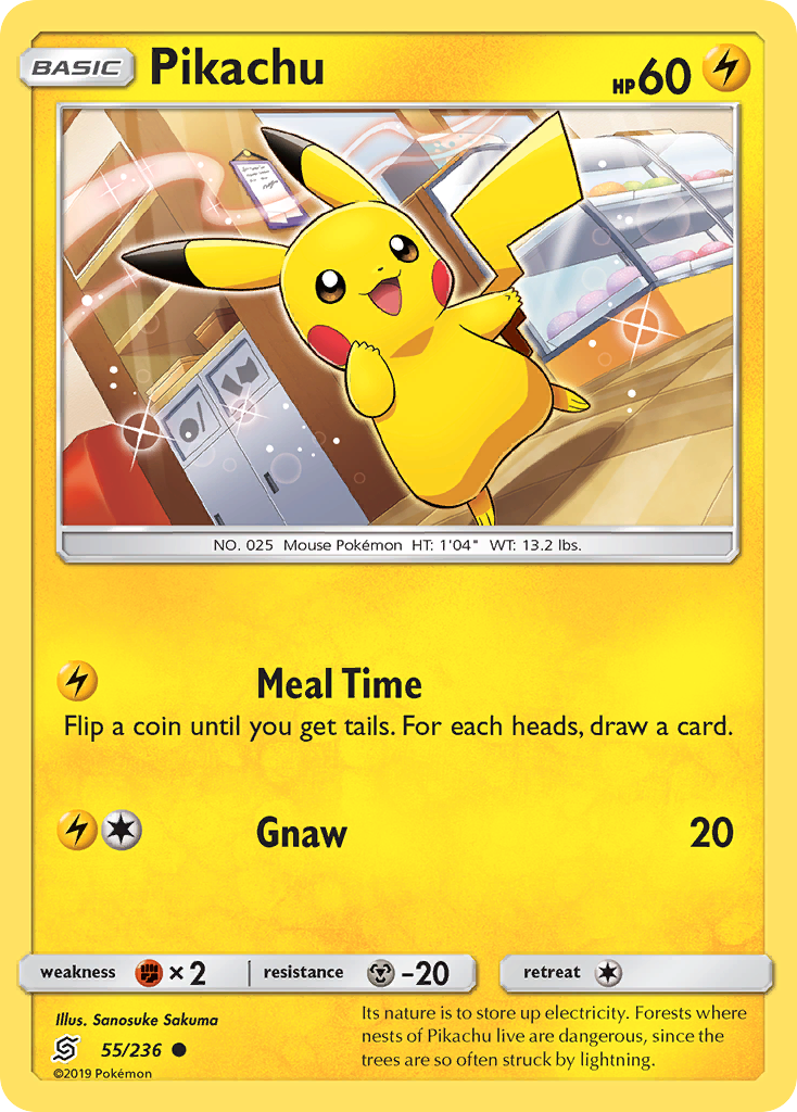 Pikachu (55/236) [Sun & Moon: Unified Minds] | Good Games Adelaide SA