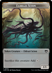 Eldrazi Scion // Myr Double-Sided Token [Commander Masters Tokens] | Good Games Adelaide SA