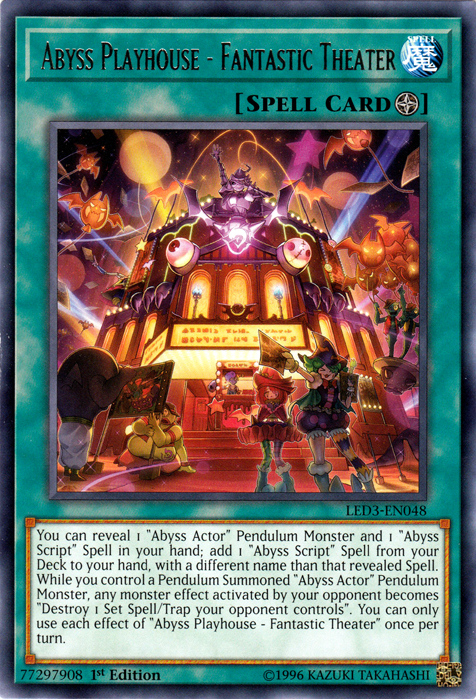 Abyss Playhouse - Fantastic Theater [LED3-EN048] Rare | Good Games Adelaide SA