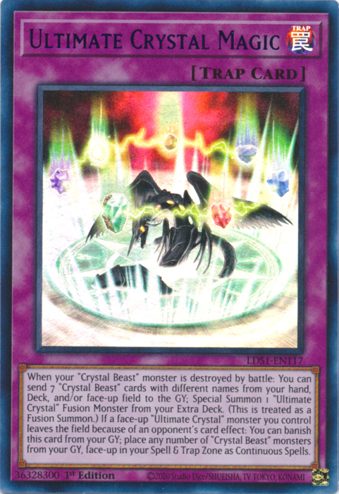 Ultimate Crystal Magic (Purple) [LDS1-EN117] Ultra Rare | Good Games Adelaide SA