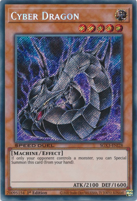Cyber Dragon [SGX3-ENI28] Secret Rare | Good Games Adelaide SA