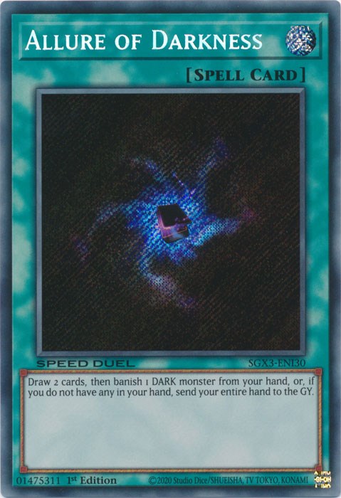 Allure of Darkness [SGX3-ENI30] Secret Rare | Good Games Adelaide SA