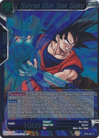 Saiyan Duo Son Goku (Destroyer Kings) [BT6-031_PR] | Good Games Adelaide SA