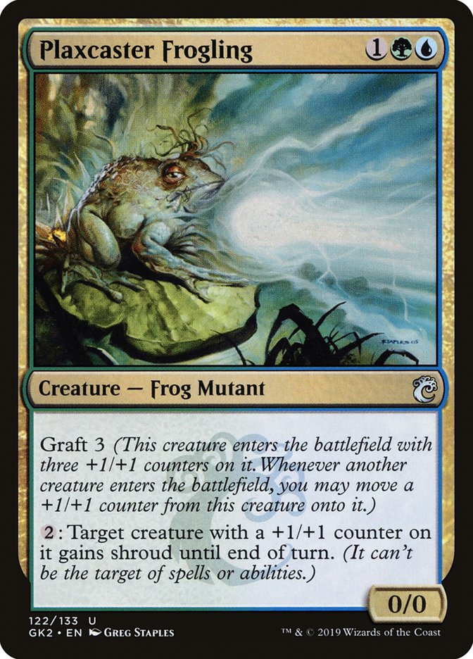 Plaxcaster Frogling [Ravnica Allegiance Guild Kit] | Good Games Adelaide SA