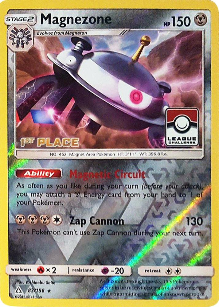 Magnezone 83 156 League Challenge 1st Place 083/156 (League & Championship Cards)  - Reverse Holofoil | Good Games Adelaide SA