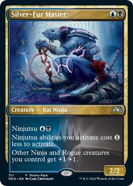Silver Fur Master 511 (Promo Pack: Kamigawa: Neon Dynasty)  | Good Games Adelaide SA