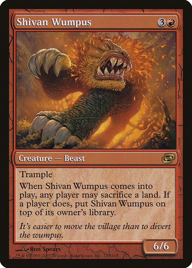 Shivan Wumpus 121 (Planar Chaos)  | Good Games Adelaide SA