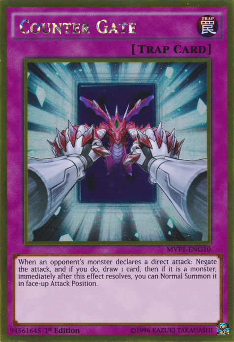 Counter Gate [MVP1-ENG10] Gold Rare | Good Games Adelaide SA