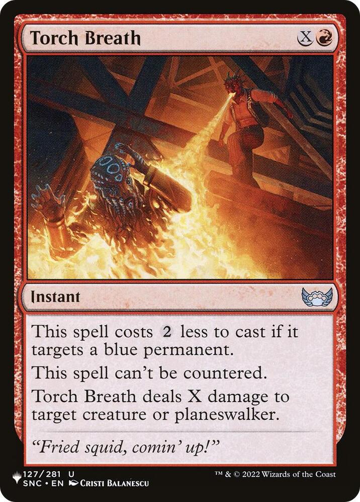 Torch Breath 127/281 (The List Reprints)  | Good Games Adelaide SA