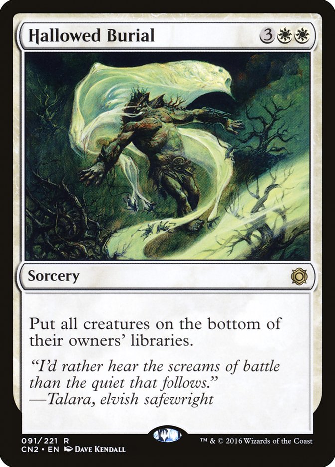 Hallowed Burial 91 (Conspiracy: Take the Crown)  - Foil | Good Games Adelaide SA